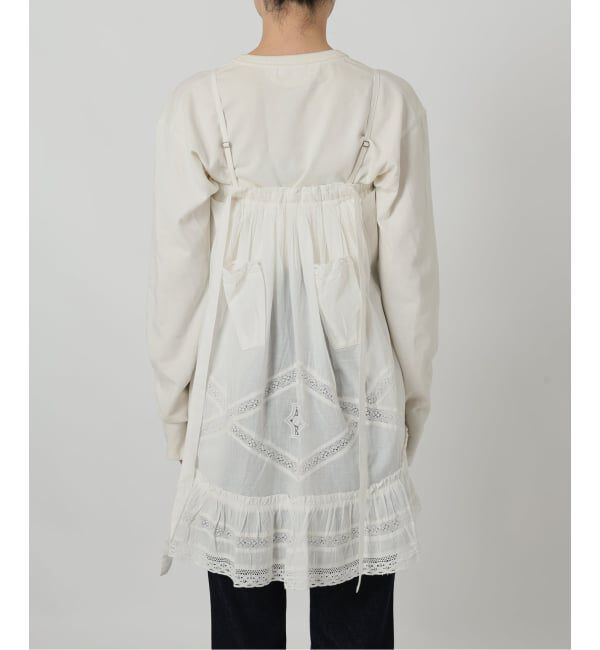 SLOBE IENA「crinkle crinkle crinkle rebuild apron skirt CC-4031」|スカート|