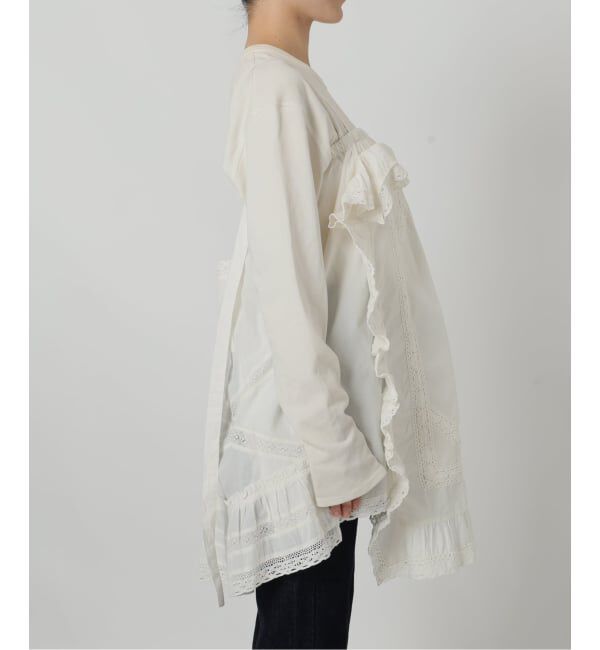 SLOBE IENA「crinkle crinkle crinkle rebuild apron skirt CC-4031」|スカート|