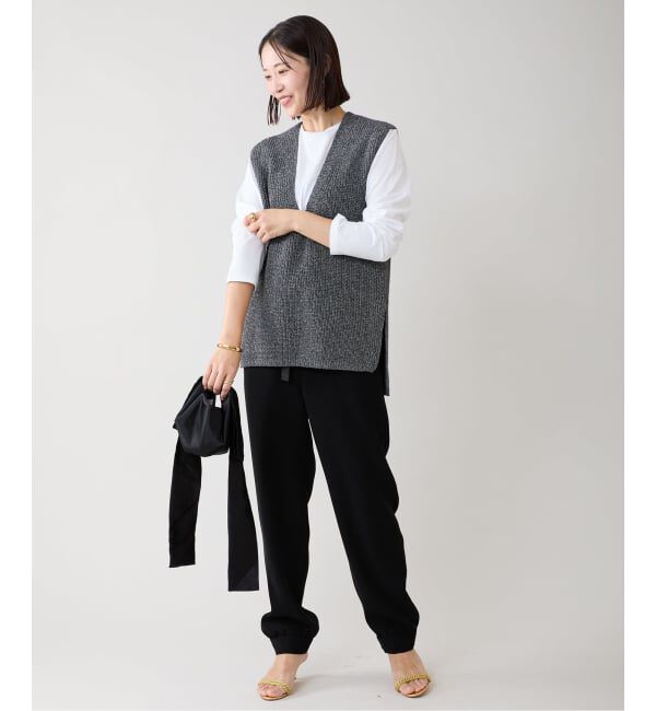 VERMEIL par iena「SAQUI サキ TAPERED JOGGER パンツ 25FW13」|その他|