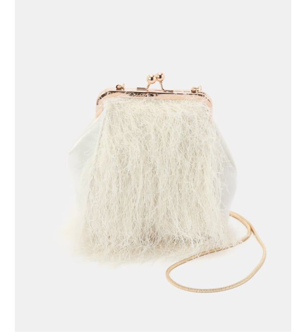 SLOBE IENA「SLOBE がま口ショルダーバッグ」|ショルダー・メッセンジャー|ホワイト