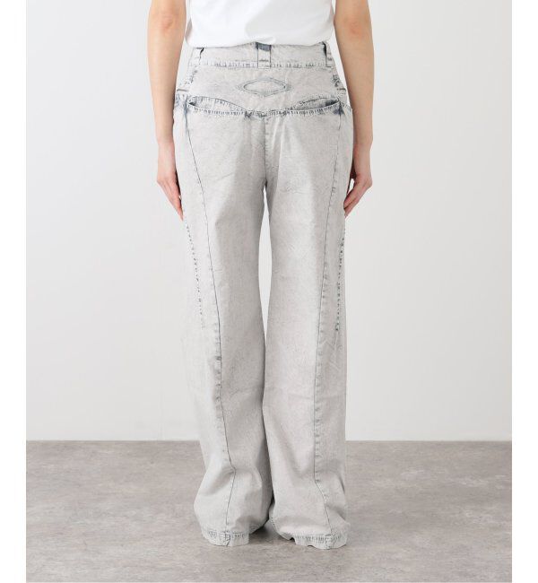 PULP「【Geek Office / ギークオフィス】MSCHF / ミスチーフ ブリーチド ピンタック パンツ」|その他|