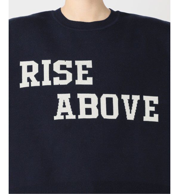 JOURNAL STANDARD relume「RISE ABOVEロゴニット」|ニット・セーター|