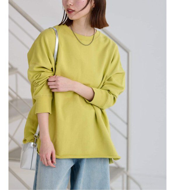 JOURNAL STANDARD relume「《追加6》オーバーサイズロングスウェット」|スウェット・ジャージ|グリーン B
