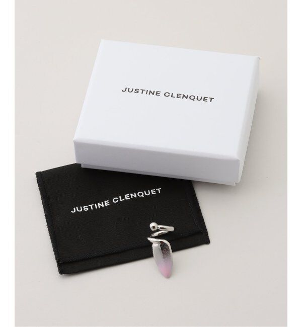 Oriens JOURNAL STANDARD「【JUSTINE CLENQUET】SAM GRADIENT PINK NAIL RING 31JC02SAM2」|リング|
