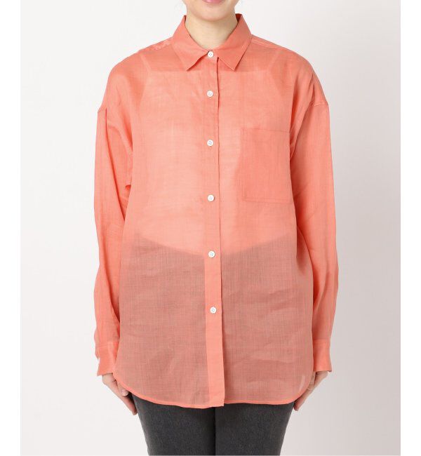 JOURNAL STANDARD relume「《追加2》手洗い可 / ラミーオーバーサイズシャツ」|シャツ・ブラウス|
