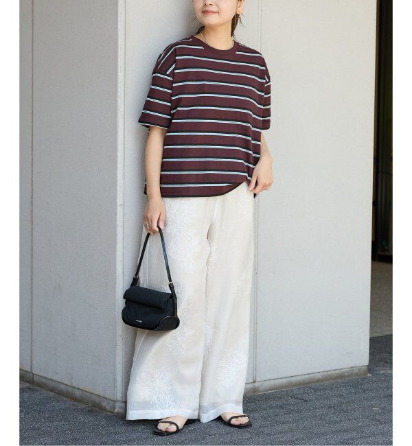 JOURNAL STANDARD「《追加4》汗ジミ防止ボーダービッグT」|Tシャツ・カットソー|