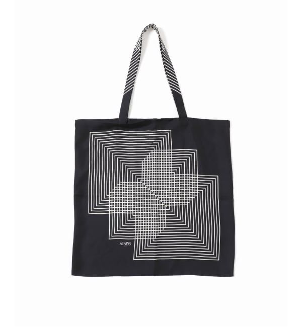 journal standard L'essage「【AENEIS/エネス】MINIMAL ILLUSION SILK TOTE BAG：トートバッグ」|トートバッグ|
