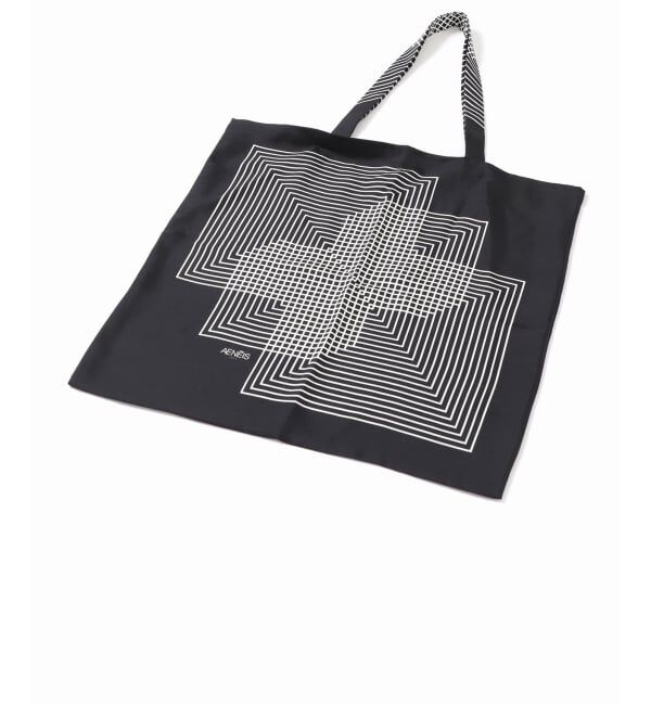 journal standard L'essage「【AENEIS/エネス】MINIMAL ILLUSION SILK TOTE BAG：トートバッグ」|トートバッグ|