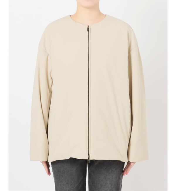 パフィーノーカラーサイドジップブルゾン（JOURNAL STANDARD relume