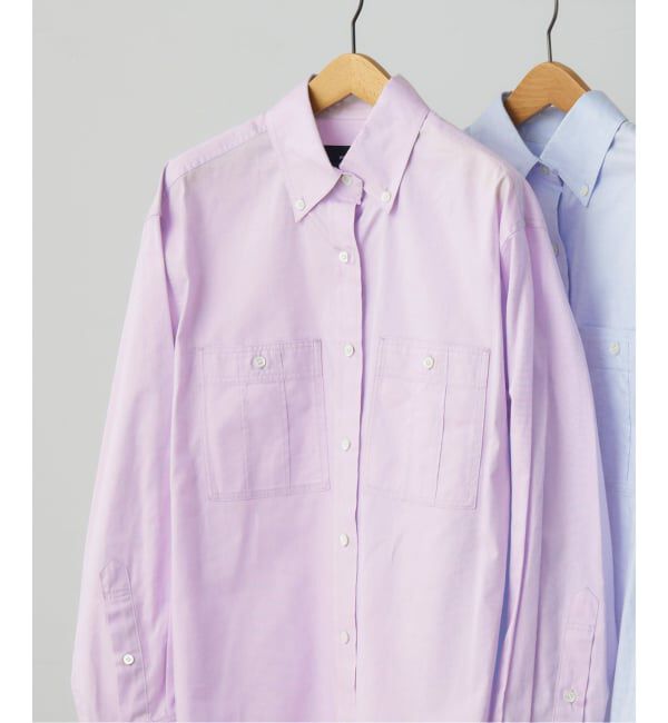 JOURNAL STANDARD「SIDOGRAS ButtonDown シャツ」|シャツ・ブラウス|パープル C