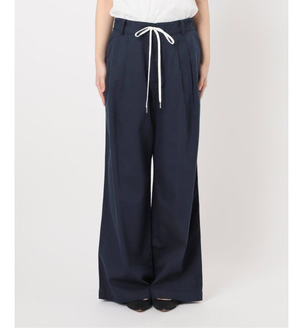 Spick and Span「コットンレーヨンドロストフレアパンツ」|その他|