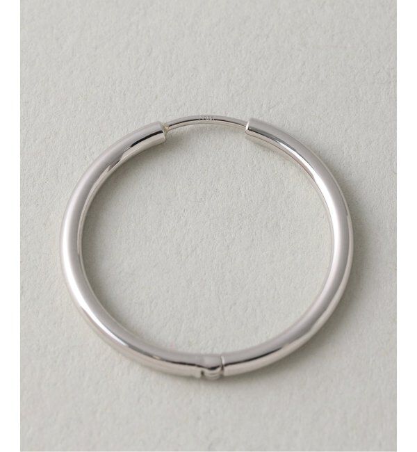 Lilas by Spick&Span「《WEB限定》ハーフオープンフープピアスL PT(両耳)」|ピアス|