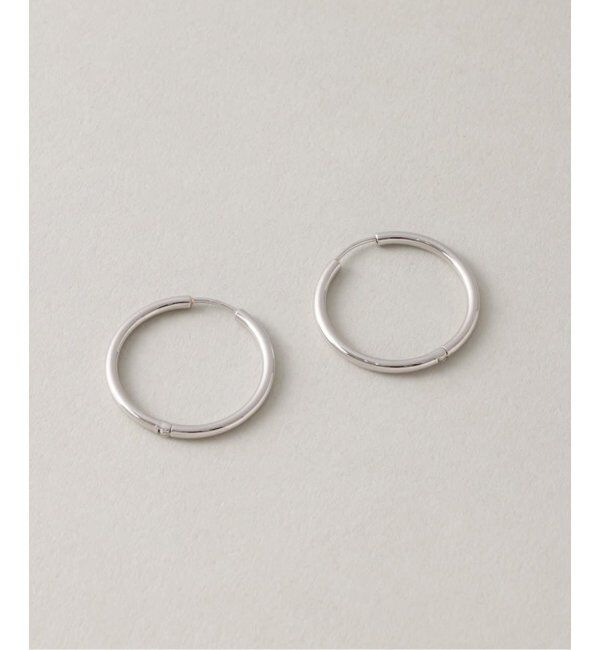 Lilas by Spick&Span「《WEB限定》ハーフオープンフープピアスL PT(両耳)」|ピアス|