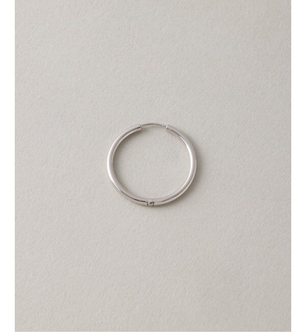 Lilas by Spick&Span「《WEB限定》ハーフオープンフープピアスL PT(両耳)」|ピアス|