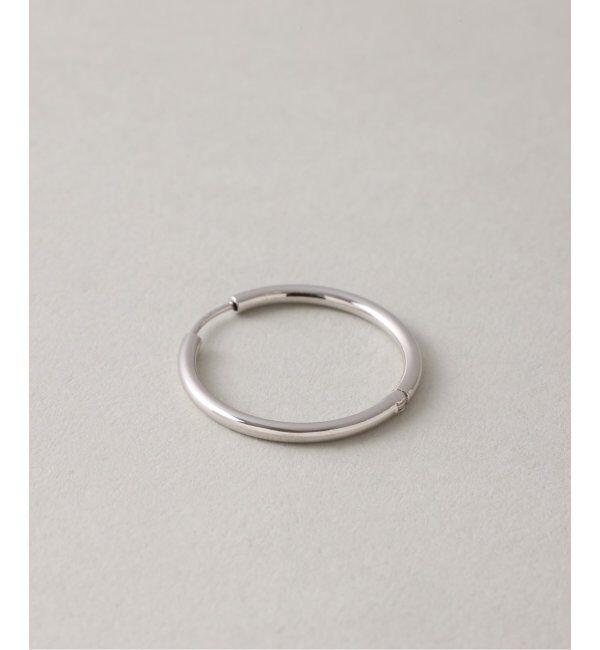 Lilas by Spick&Span「《WEB限定》ハーフオープンフープピアスL PT(両耳)」|ピアス|