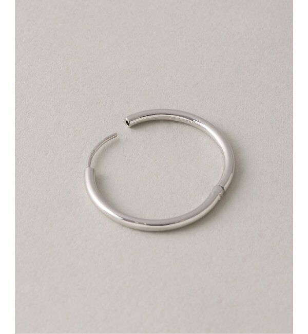 Lilas by Spick&Span「《WEB限定》ハーフオープンフープピアスL PT(両耳)」|ピアス|