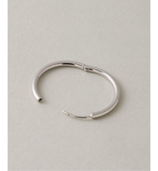 Lilas by Spick&Span「《WEB限定》ハーフオープンフープピアスL PT(両耳)」|ピアス|