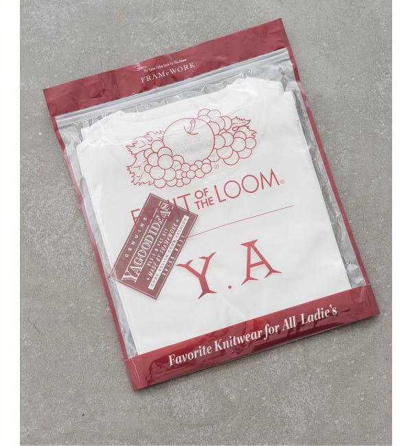 FRAMeWORK「YA GOOD IDEAS &times; FRUIT OF THE LOOM  別注2PACK USA COTTON」|Tシャツ・カットソー|