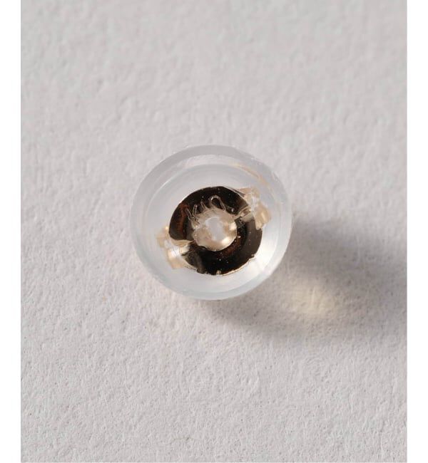 Lilas by Spick&Span「セミトーンオニキスピアス K10(両耳)」|ピアス|