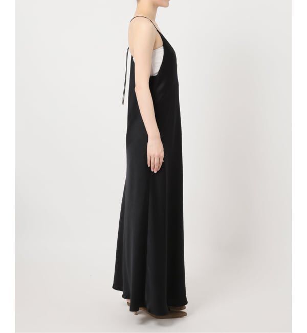 NOBLE「《26SS先行予約》サテンアジャストキャミワンピース」|ワンピース|