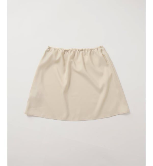 NOBLE「《26SS先行予約》ヴィンテージツイルギャザーミニワンピース」|ワンピース|