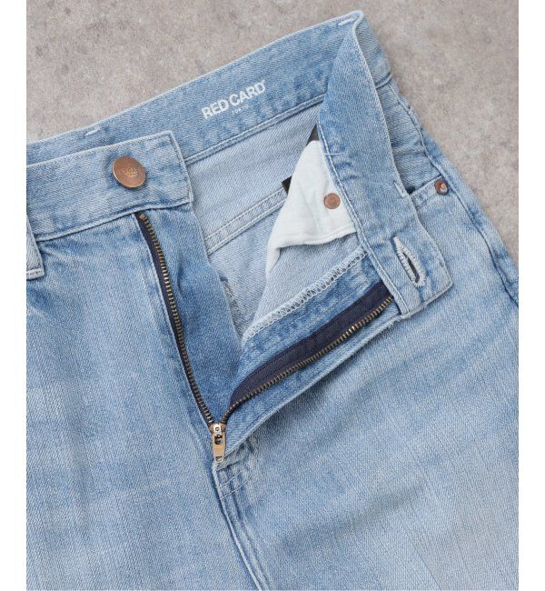  「【洗える】RED CARD TOKYO/レッドカードトーキョー Slogan denim」|デニム|