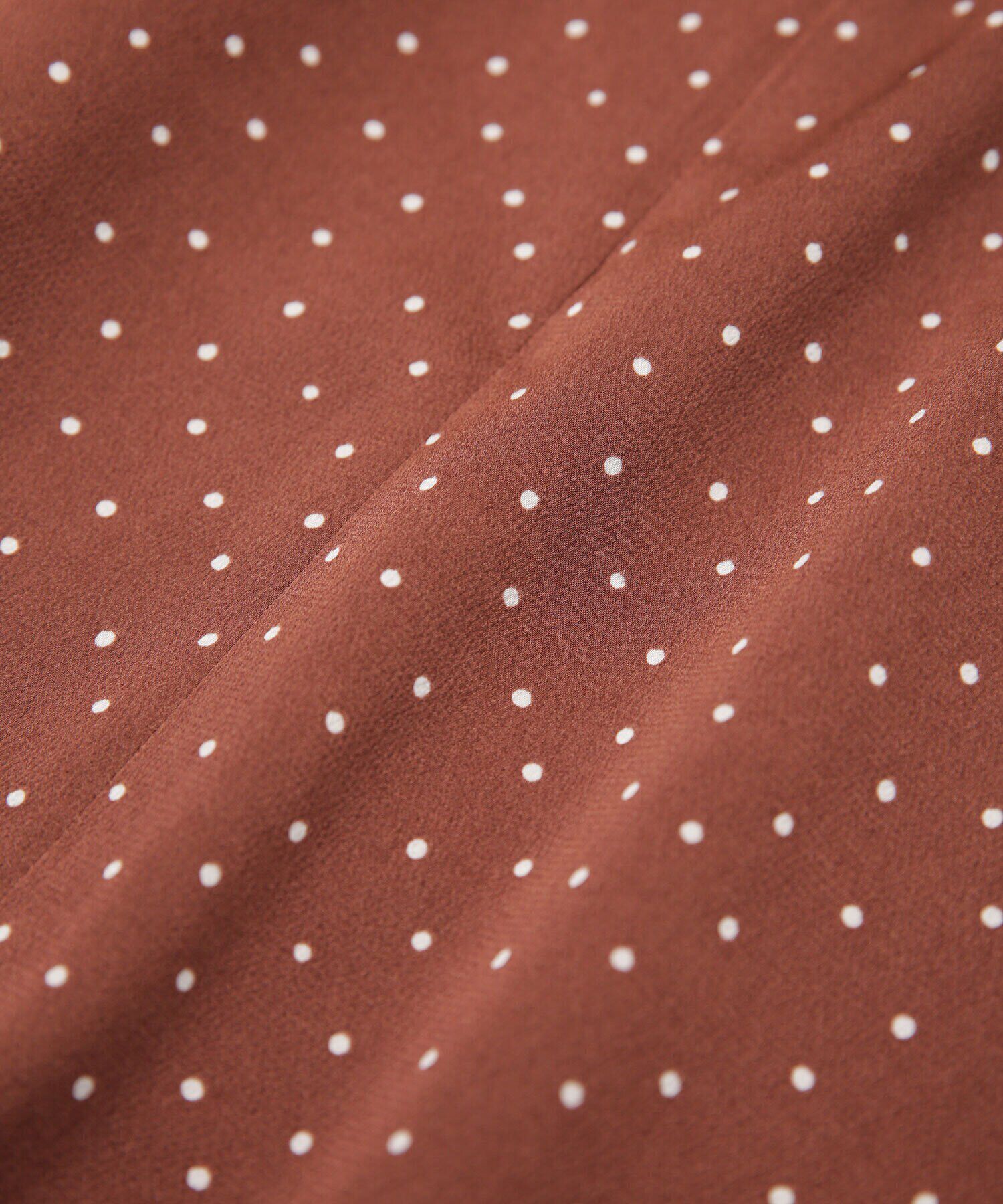 nano･universe「LB.03/ドットVネックワンピース」|ワンピース|