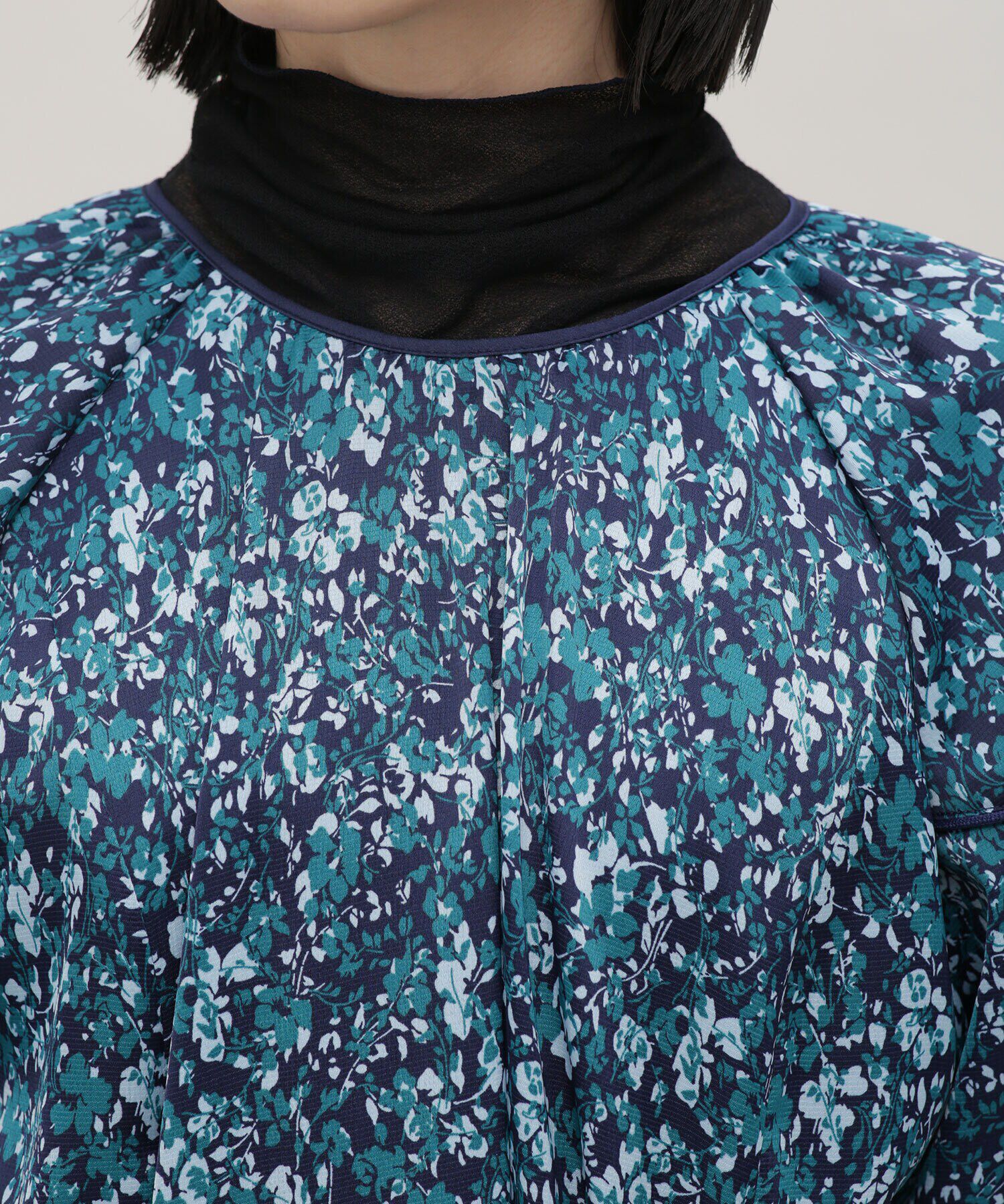 nano･universe「LB.03/ボタニカルプリントワンピース」|ワンピース|