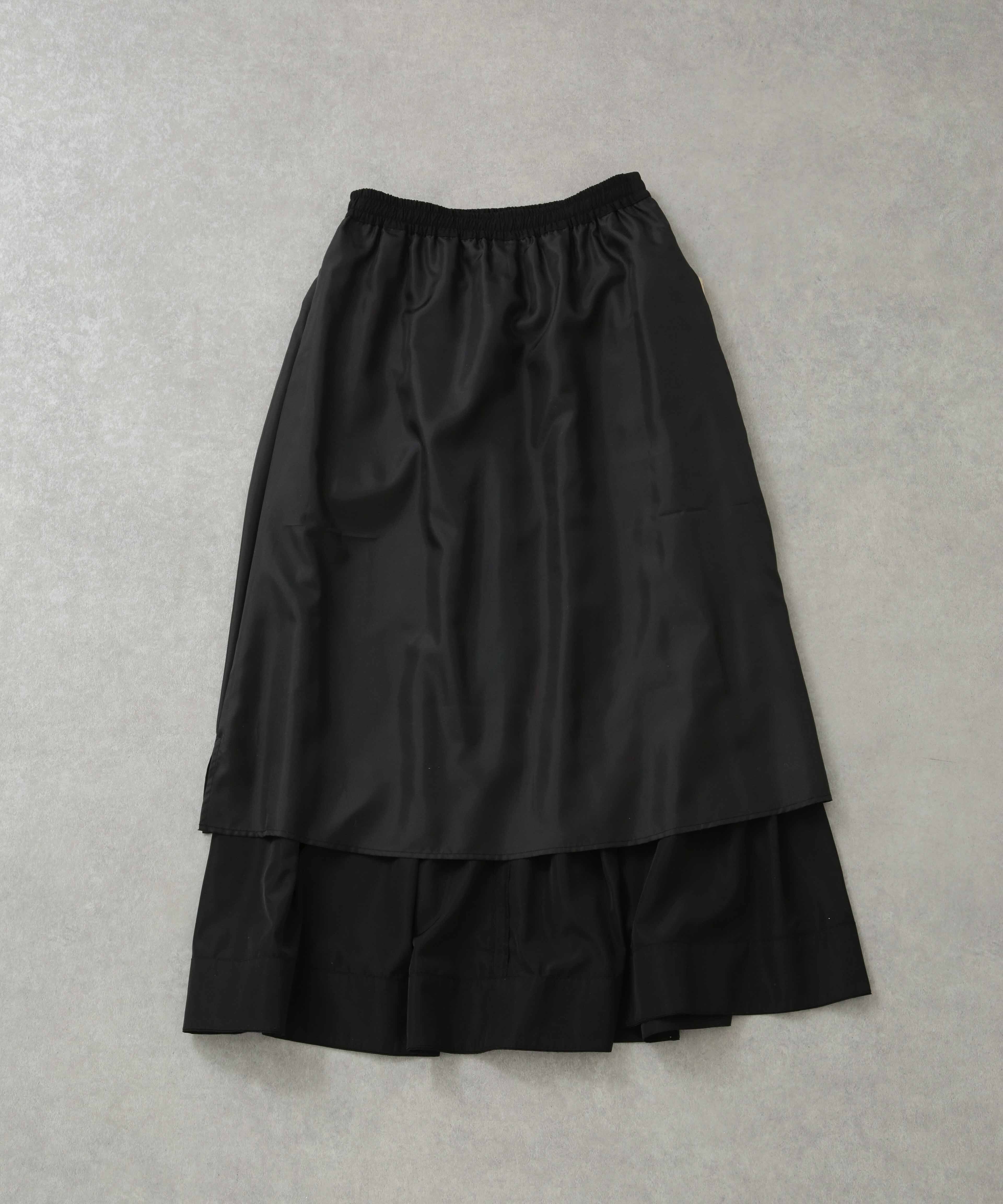 nano･universe「LB.04/タフタギャザーボリュームスカート」|スカート|