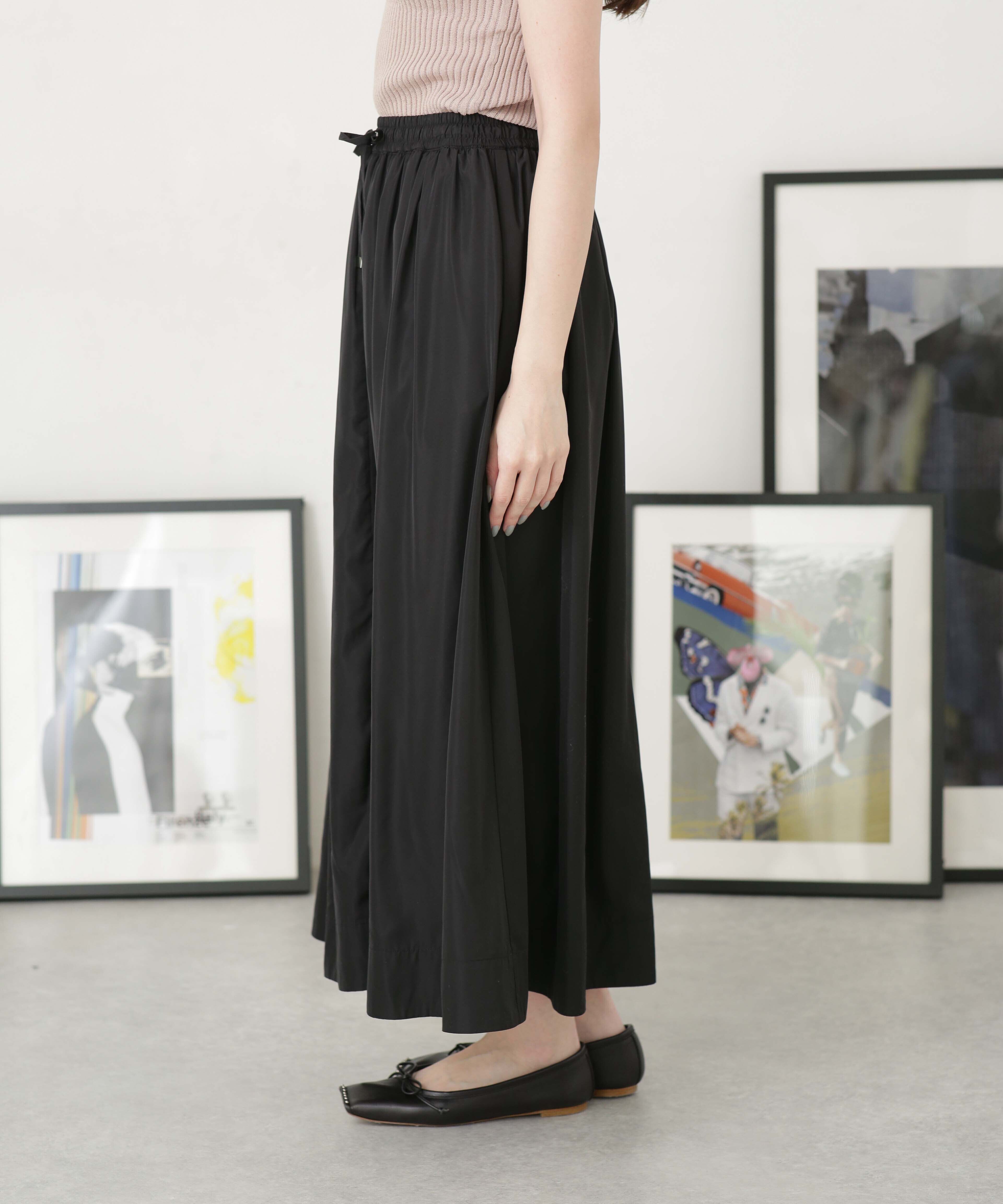 nano･universe「LB.04/タフタギャザーボリュームスカート」|スカート|