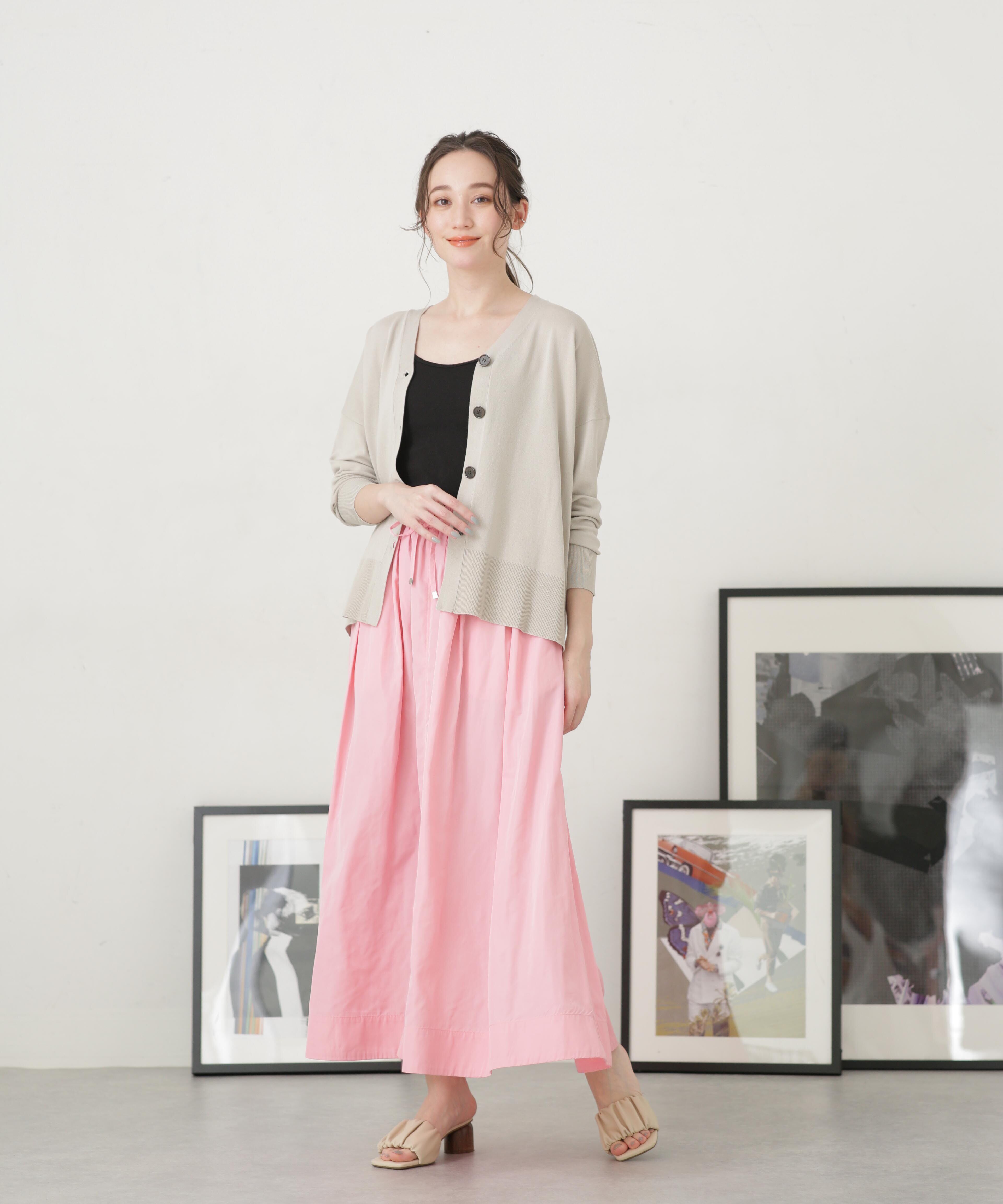 nano･universe「LB.04/タフタギャザーボリュームスカート」|スカート|