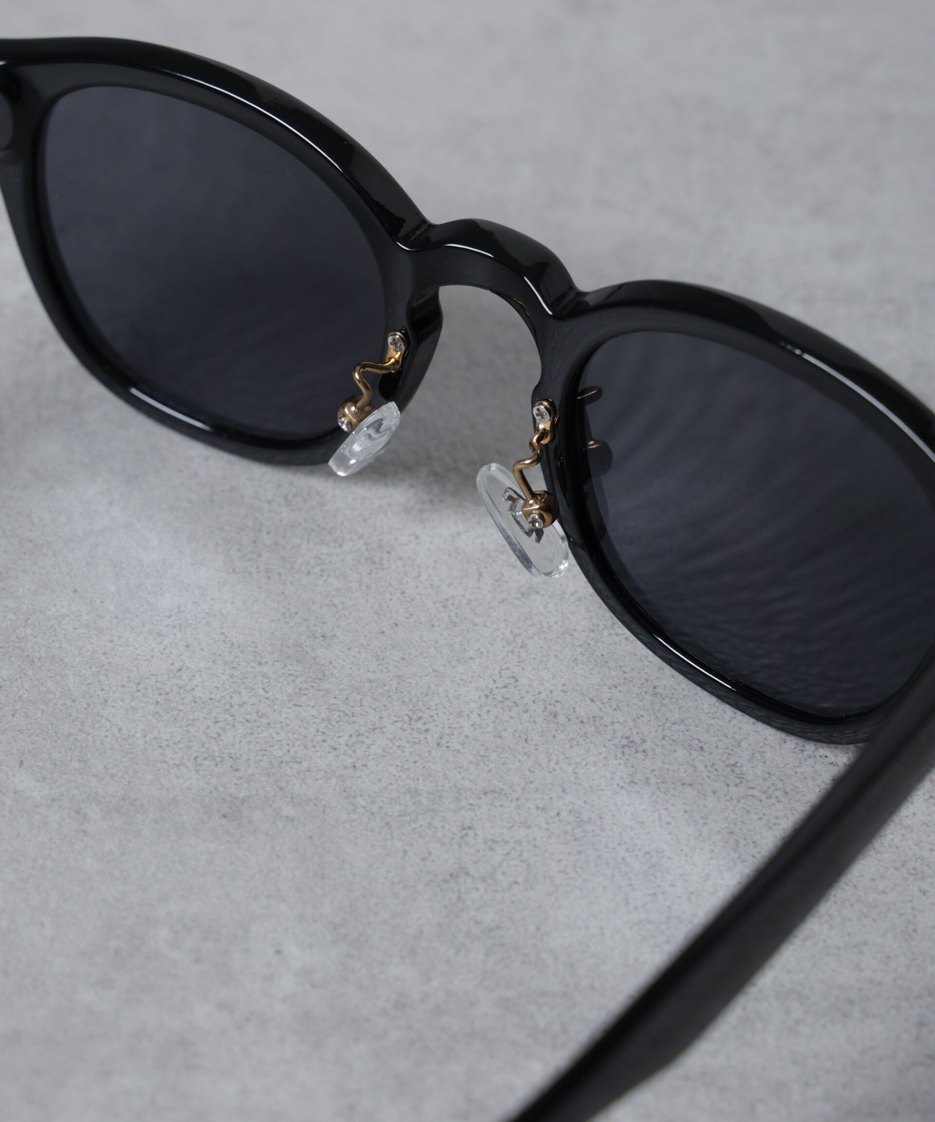 nano･universe「ウエリントン型スモークサングラス」|メガネ|