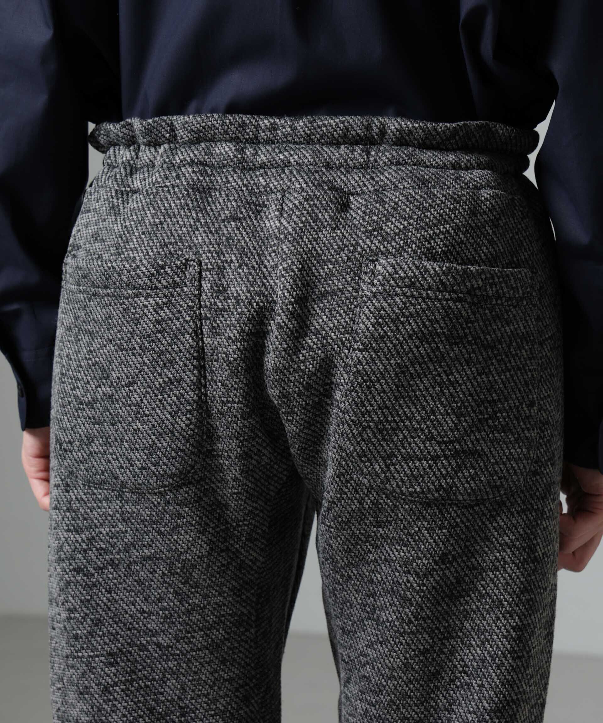 nano･universe「ニットフリースイージーパンツ(セットアップ可)」|チノ|