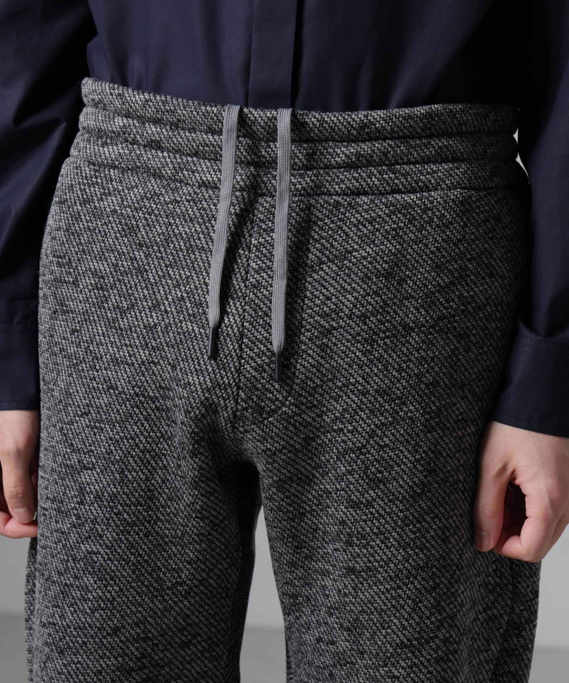 nano･universe「ニットフリースイージーパンツ(セットアップ可)」|チノ|