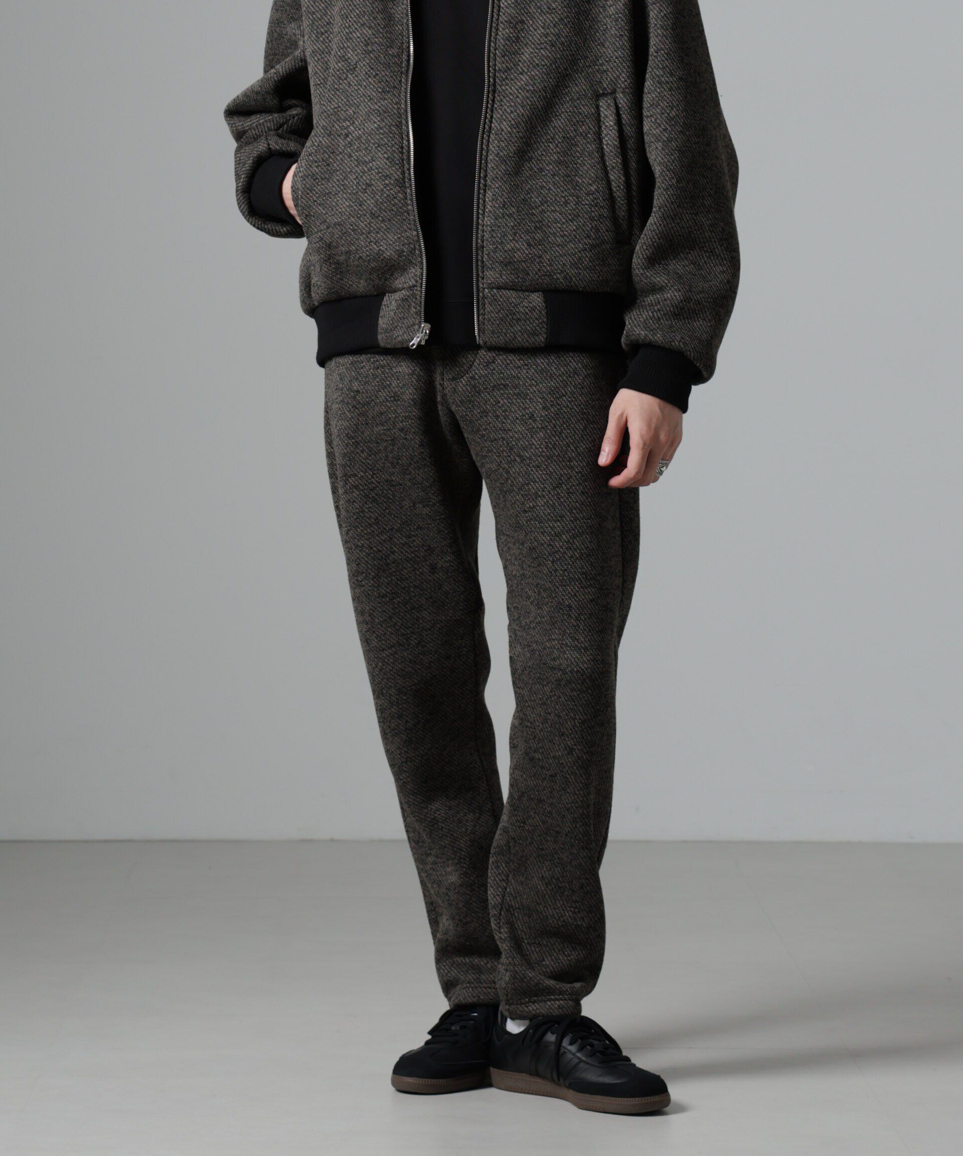 nano･universe「ニットフリースイージーパンツ(セットアップ可)」|チノ|