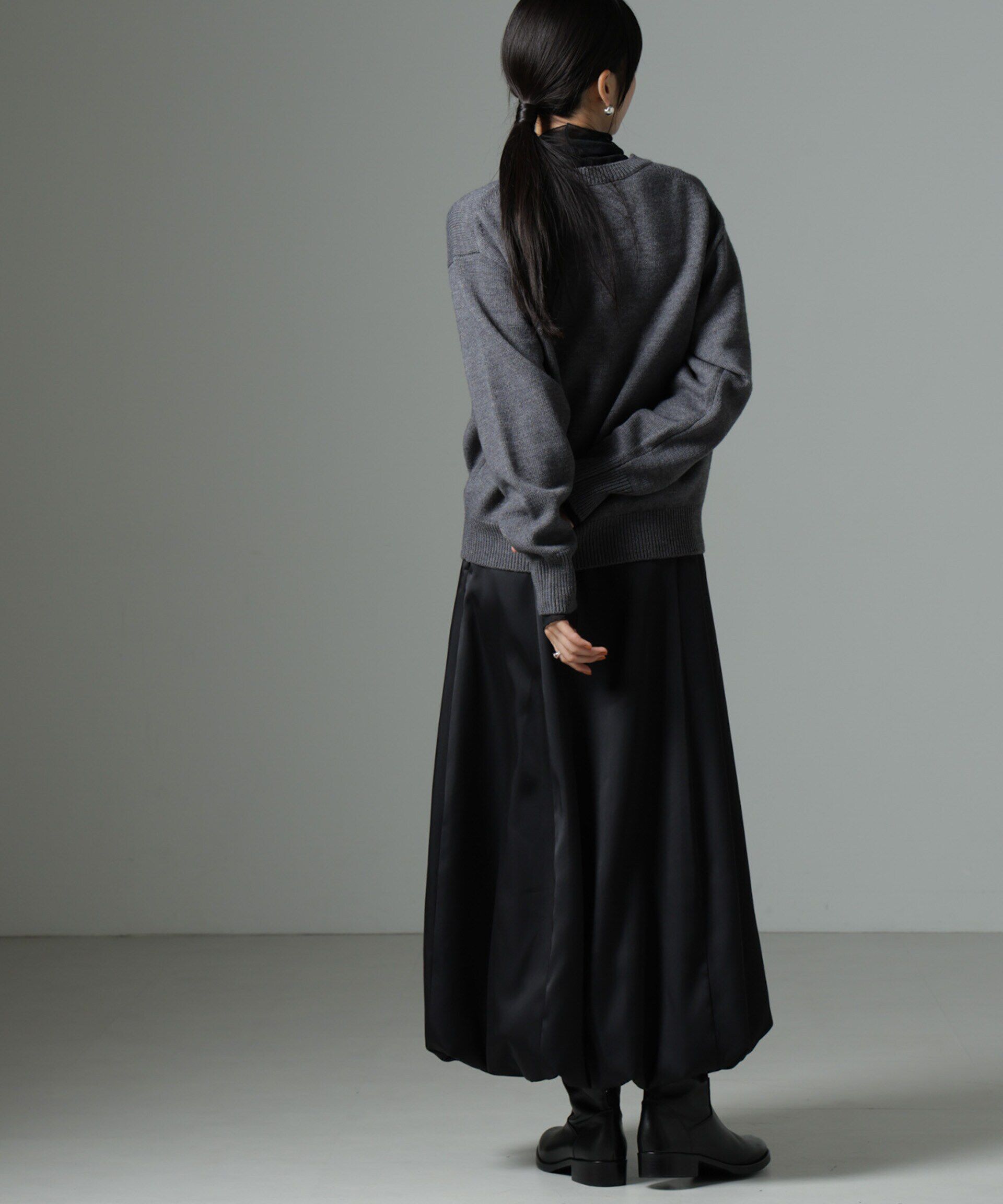 nano･universe「ロゴニットプルオーバー」|ニット・セーター|