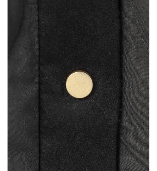 自由区「【洗える】パディングキルト アウター」|ノーカラージャケット|