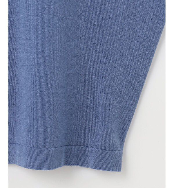 自由区「【カタログ掲載・接触冷感・UVケア・洗える】ドレーピードルマンスリーブ ニットソー」|Tシャツ・カットソー|