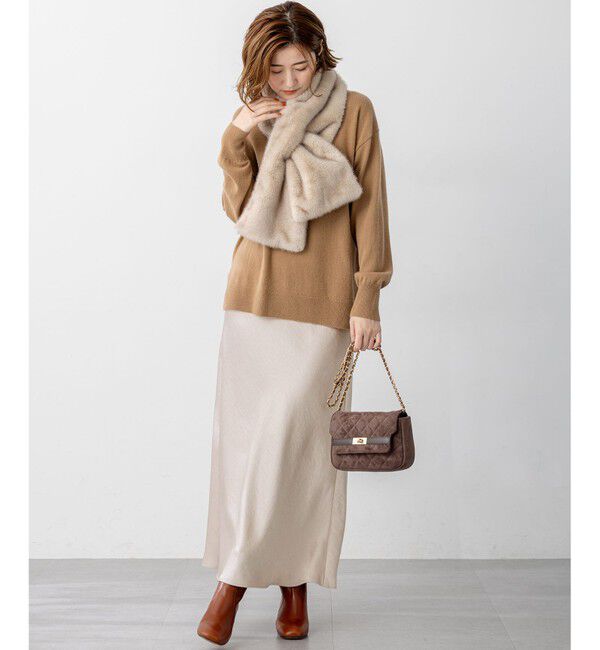 23区「スエード キルティング ショルダーバッグ」|ショルダー・メッセンジャー|