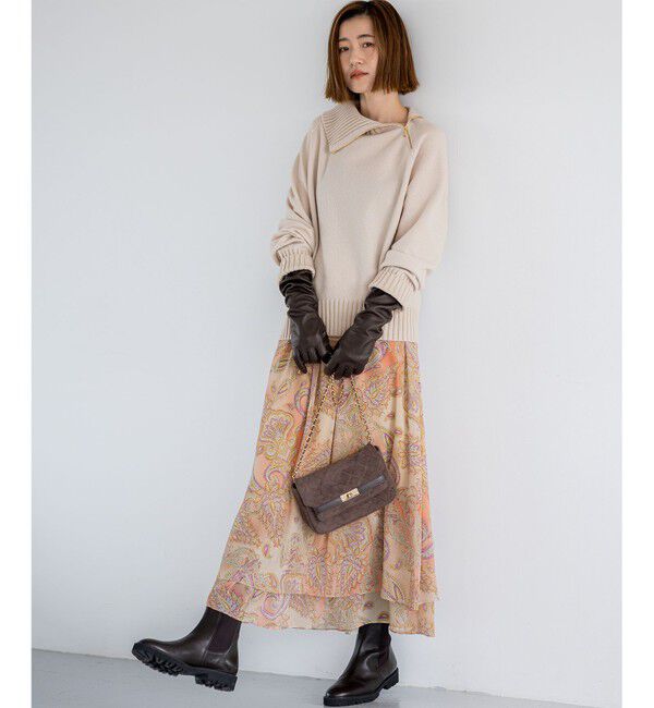 23区「スエード キルティング ショルダーバッグ」|ショルダー・メッセンジャー|