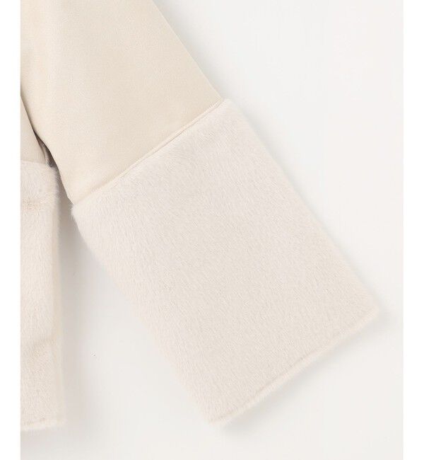 any SiS「Luxuryフェイクムートン コート」|ミリタリー・モッズコート|