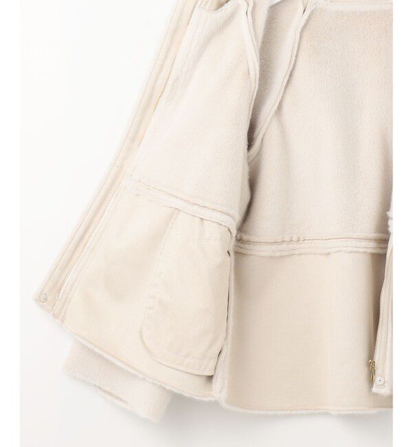 any SiS「Luxuryフェイクムートン コート」|ミリタリー・モッズコート|