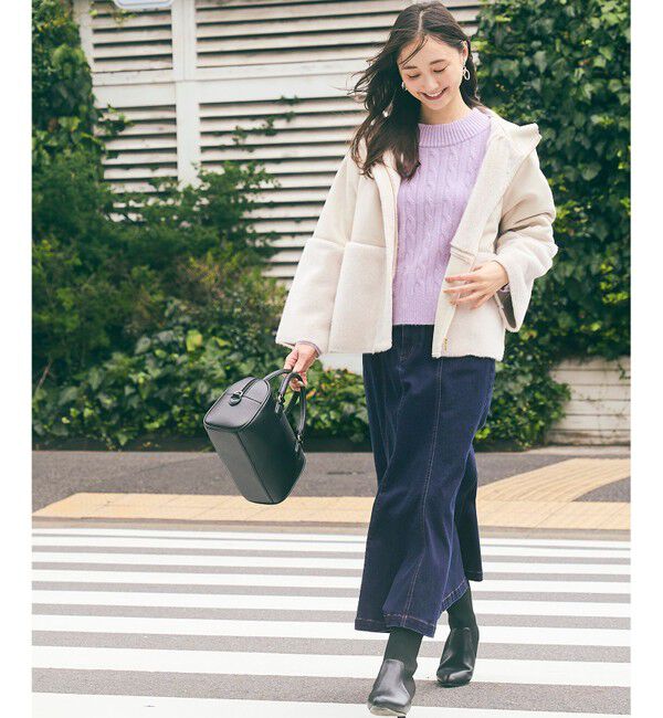 any SiS「Luxuryフェイクムートン コート」|ミリタリー・モッズコート|