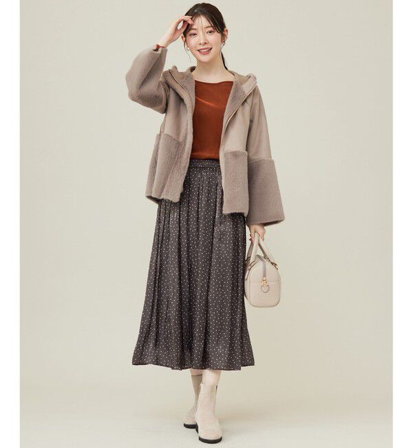 any SiS「Luxuryフェイクムートン コート」|ミリタリー・モッズコート|