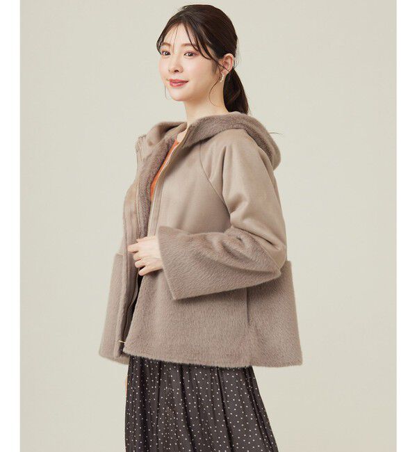 any SiS「Luxuryフェイクムートン コート」|ミリタリー・モッズコート|