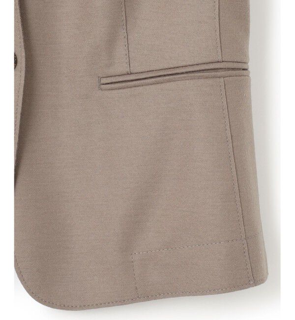 BEIGE,「【L-size】CORBY / ノーカラージャケット」|ノーカラージャケット|