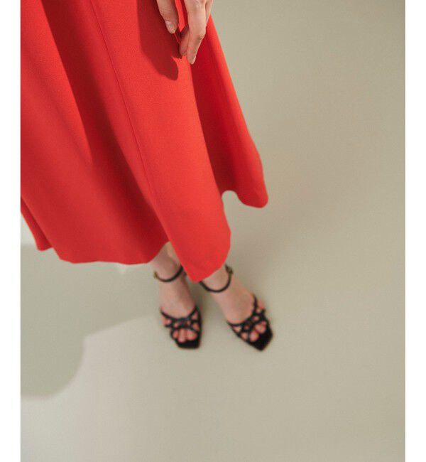 Grace Class「トリアセドレープフレアワンピース」|ワンピース|