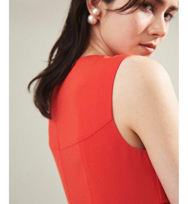 Grace Class「トリアセドレープフレアワンピース」|ワンピース|