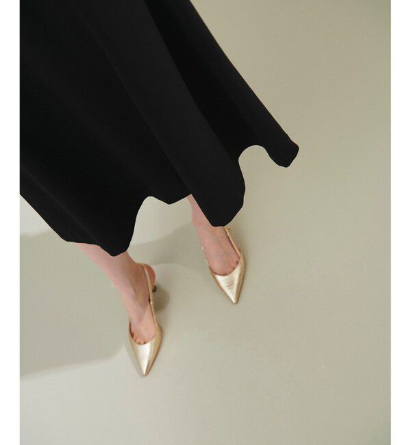 Grace Class「トリアセドレープフレアワンピース」|ワンピース|