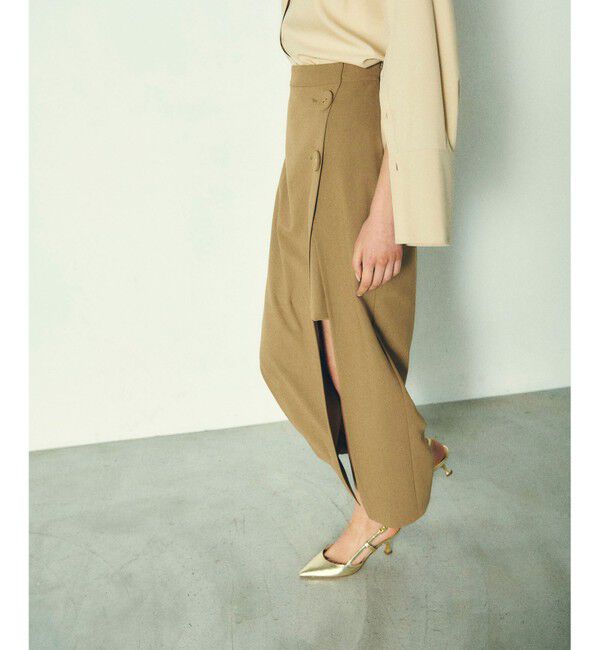  「レイヤードタイトスカート」|スカート|